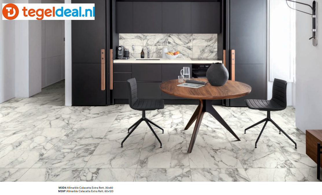 Marazzi Allmarble Calacatta Extra Lux 60 X 120 Cm M3A2 De Serie